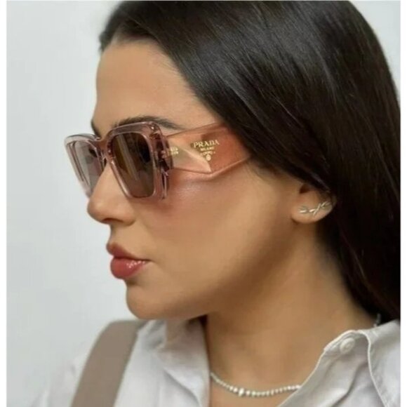 NEW PRADA PR08YS 19Q10D SUNGLASSES PR 08YS 19Q10D PINK WOMEN EYEWEAR SPR 08Y 19Q main image 8